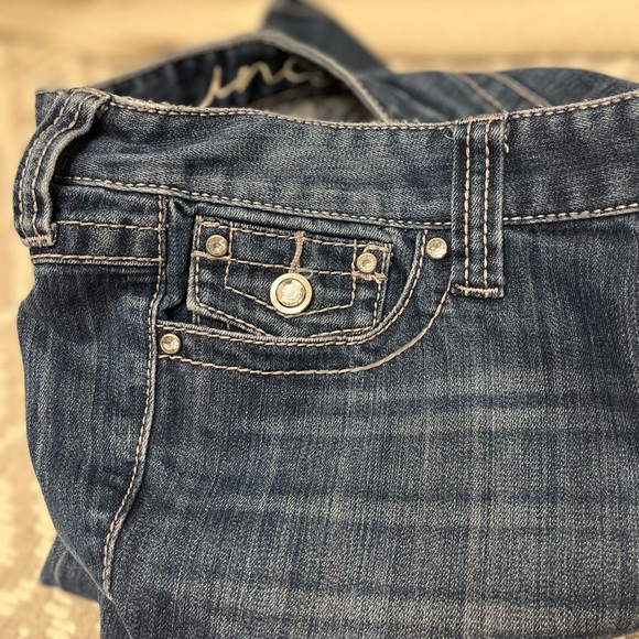 INC. Jeans Regular Fit Boot Cut Blue Jeans - Picture 3 of 4